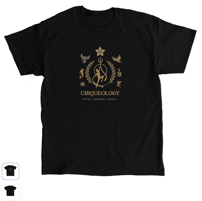 Cirqueology Tee — Black